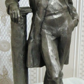 Скульптура. Ф. И. Шаляпин. 1976 г. Автор А. А. Мурзин.