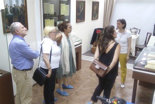 Гости из Греции в Доме-музее В.И. Ленина