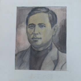 Рисунок. Рахимов М.З. «Сахибгарей Саид-Галиев»