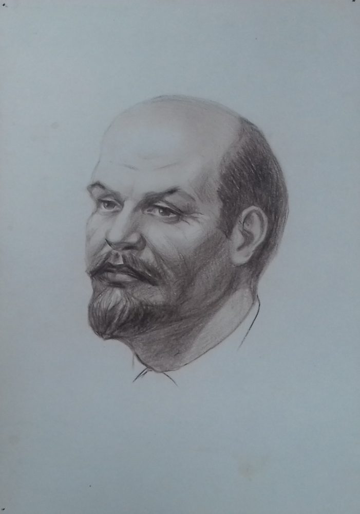 Рисунок. Симонов В.И. «В.И. Ленин»