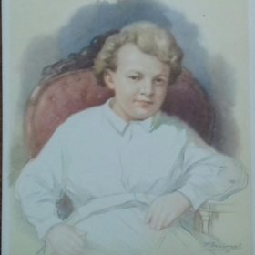 Открытка. В.Ульянов в возрасте 4-х лет. 1965 г.